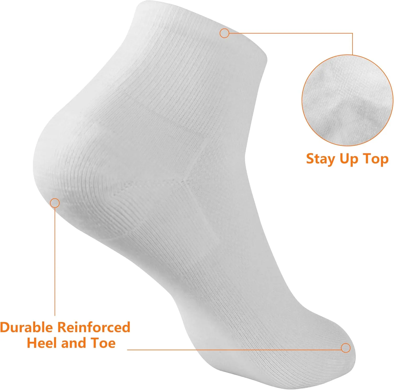 Merino Wool Ankle Socks, Men's Women's 90% Wool Athletic Thin Running Moisture Wicking Socks, 3 Pairs