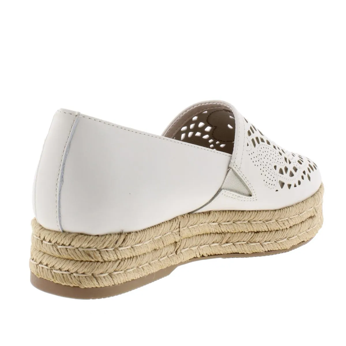 Naturalizer Womens Thea Leather Espadrilles