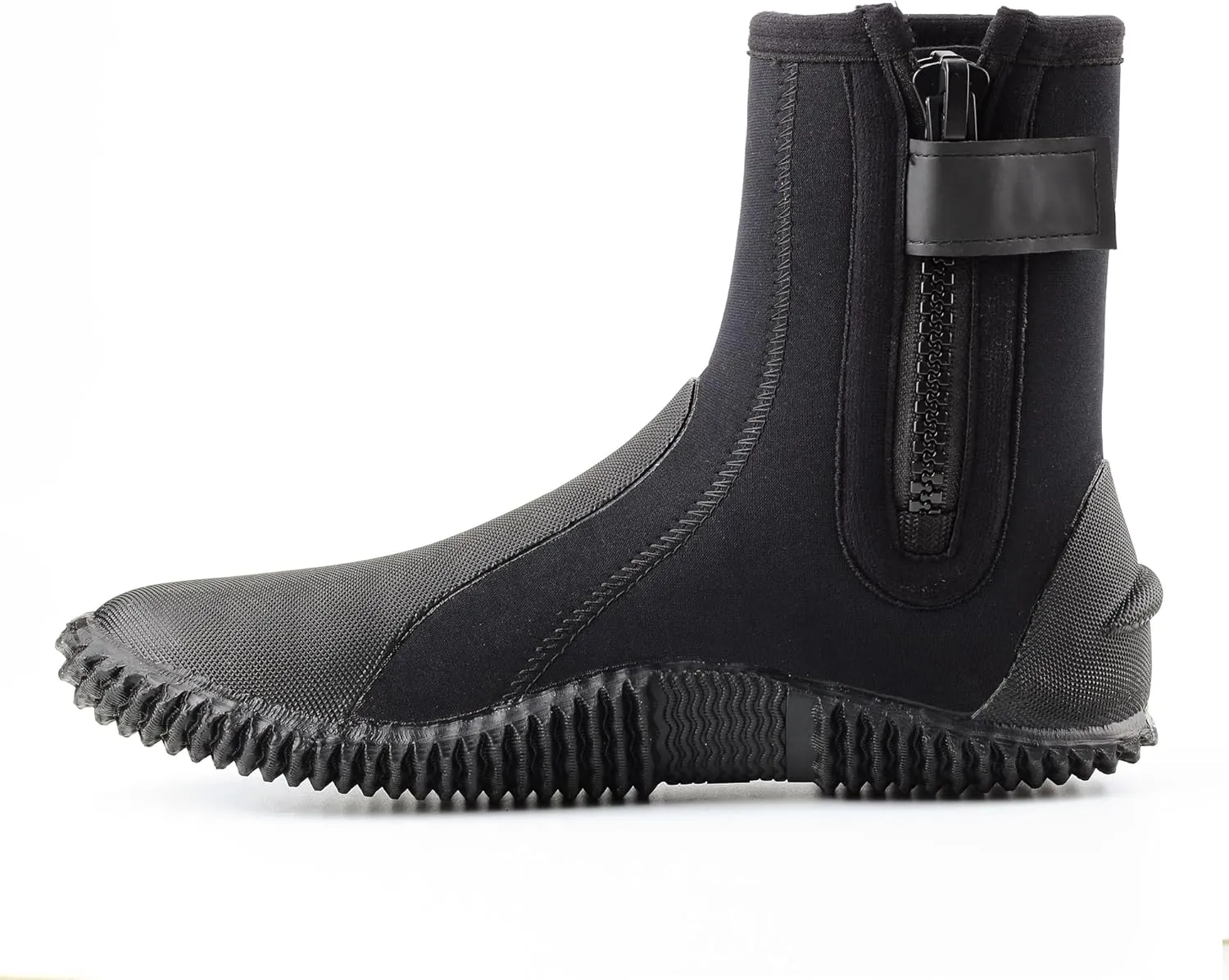 Neoprene Dive Boots 5mm with Anti-Slip Sole for Water Sports, Scuba Diving, Snorkeling, Rafting, Kayaking