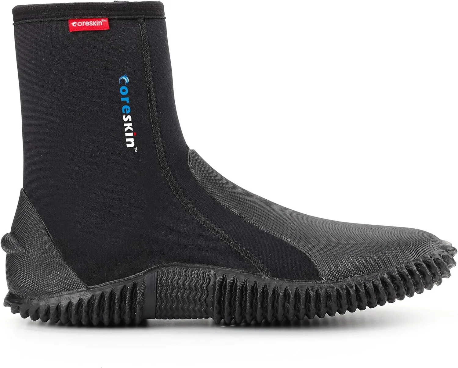 Neoprene Dive Boots 5mm with Anti-Slip Sole for Water Sports, Scuba Diving, Snorkeling, Rafting, Kayaking