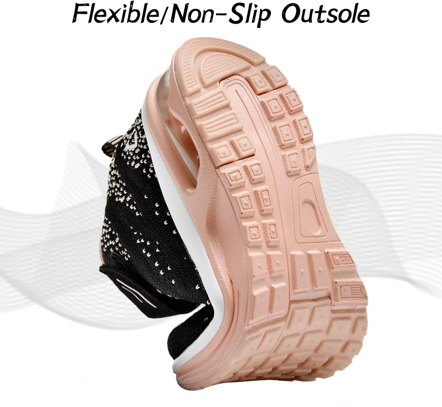 PERSOUL Air Shoes for Boys Girls Kids Children Tennis Sports Athletic Gym Running Sneakers