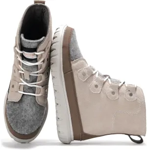 Project Cloud Womens Snow Boots - Genuine Suede Waterproof Memory Foam Insole and Non-Slip Winter Snow Boots For Women Footwear - Outdoor Shoes (Leonora)