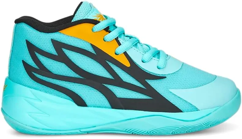 PUMA Kids Boys Mb.02 Honeycomb Basketball Sneakers Shoes - Green - Size 12 M