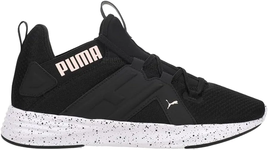 PUMA Womens Contempt Demi Logo Running Sneakers Shoes - Black - Size 9 M