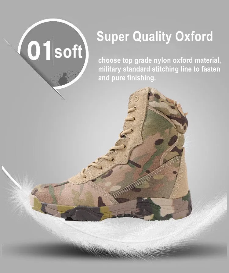 Python Desert Army Boots Tactical Military Boots Work Shoes Bota Masculina Black Motorcycle Boots Hiking Hunting Combat Shoes
