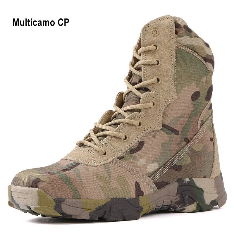 Python Desert Army Boots Tactical Military Boots Work Shoes Bota Masculina Black Motorcycle Boots Hiking Hunting Combat Shoes