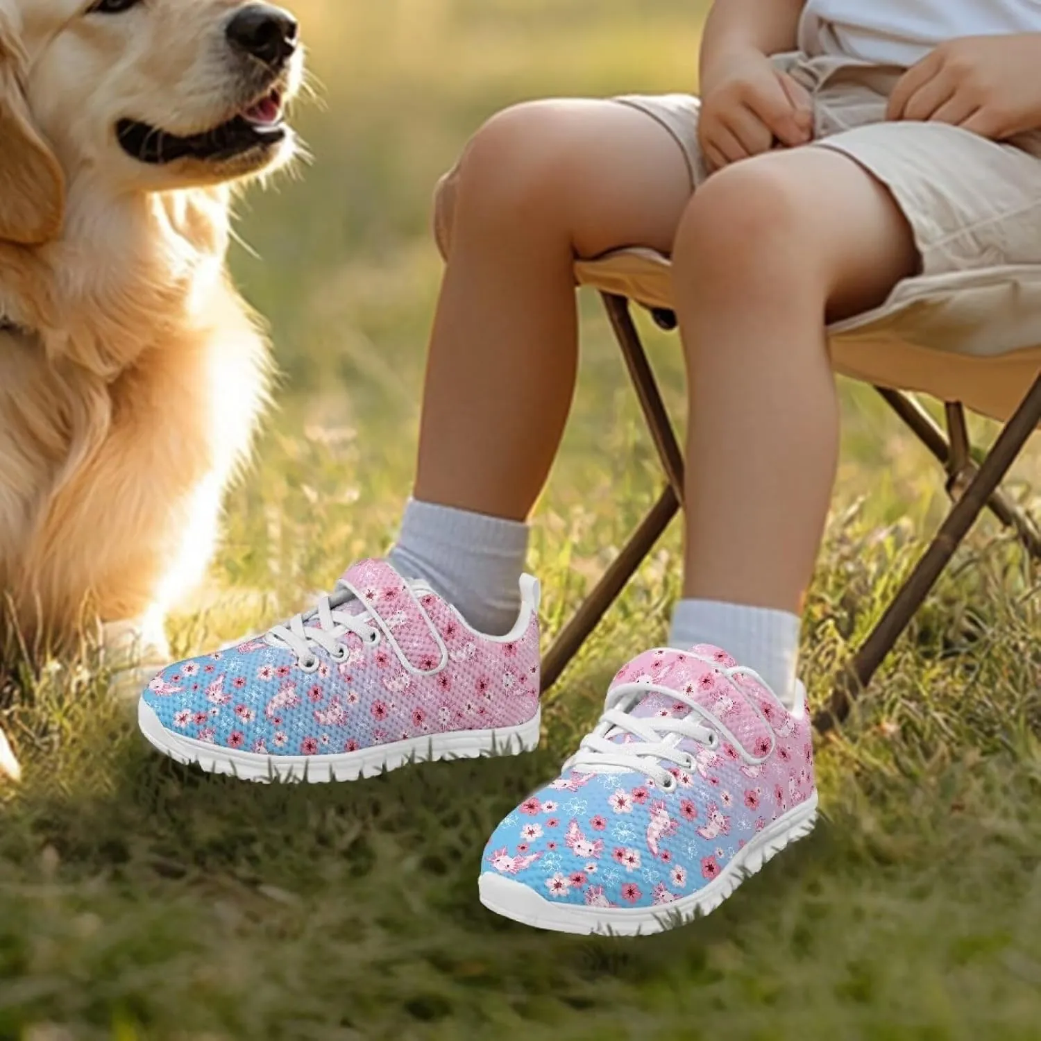 Running Athletic Shoes for Boys Girls Slip On Tennis Shoes Kids Shoes