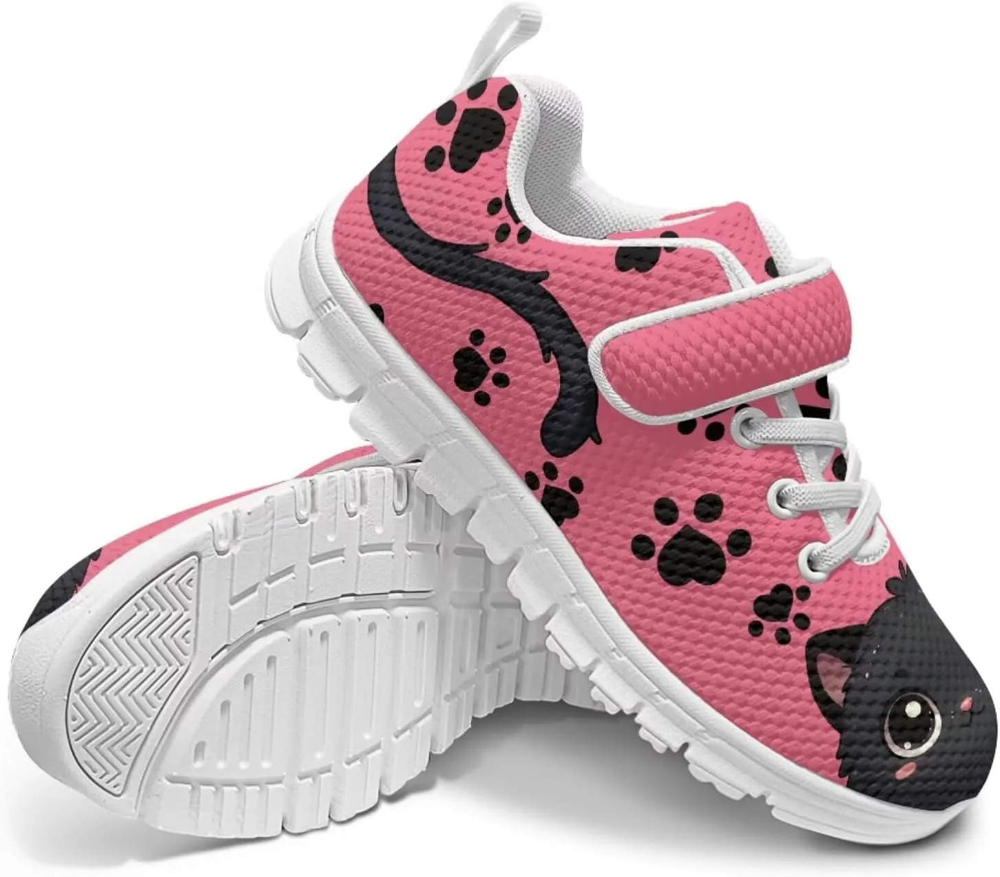 Running Athletic Shoes for Boys Girls Slip On Tennis Shoes Kids Shoes