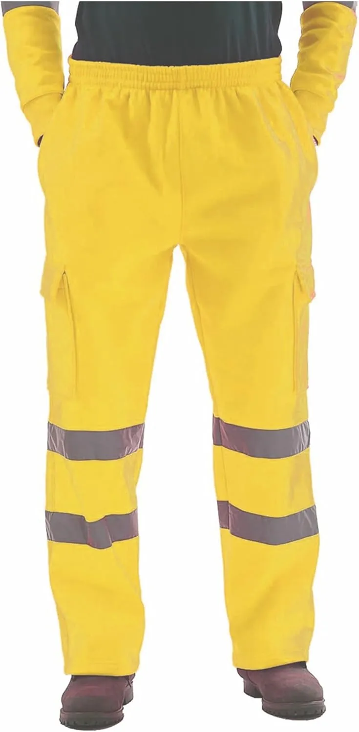 Safety Hi Vis Rain Set Class 3 High Visibility Rain Gear for Men Rain Suits Waterproof Reflective Hooded Jacket Pants