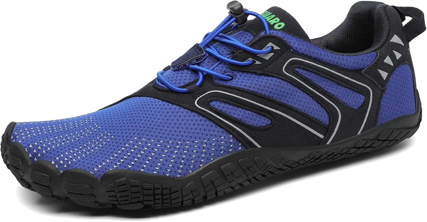 SAGUARO Womens Mens Barefoot Shoes Minimalist Trail Runner Wide Toe Box Zero Drop Outdoor Cross Training Shoe