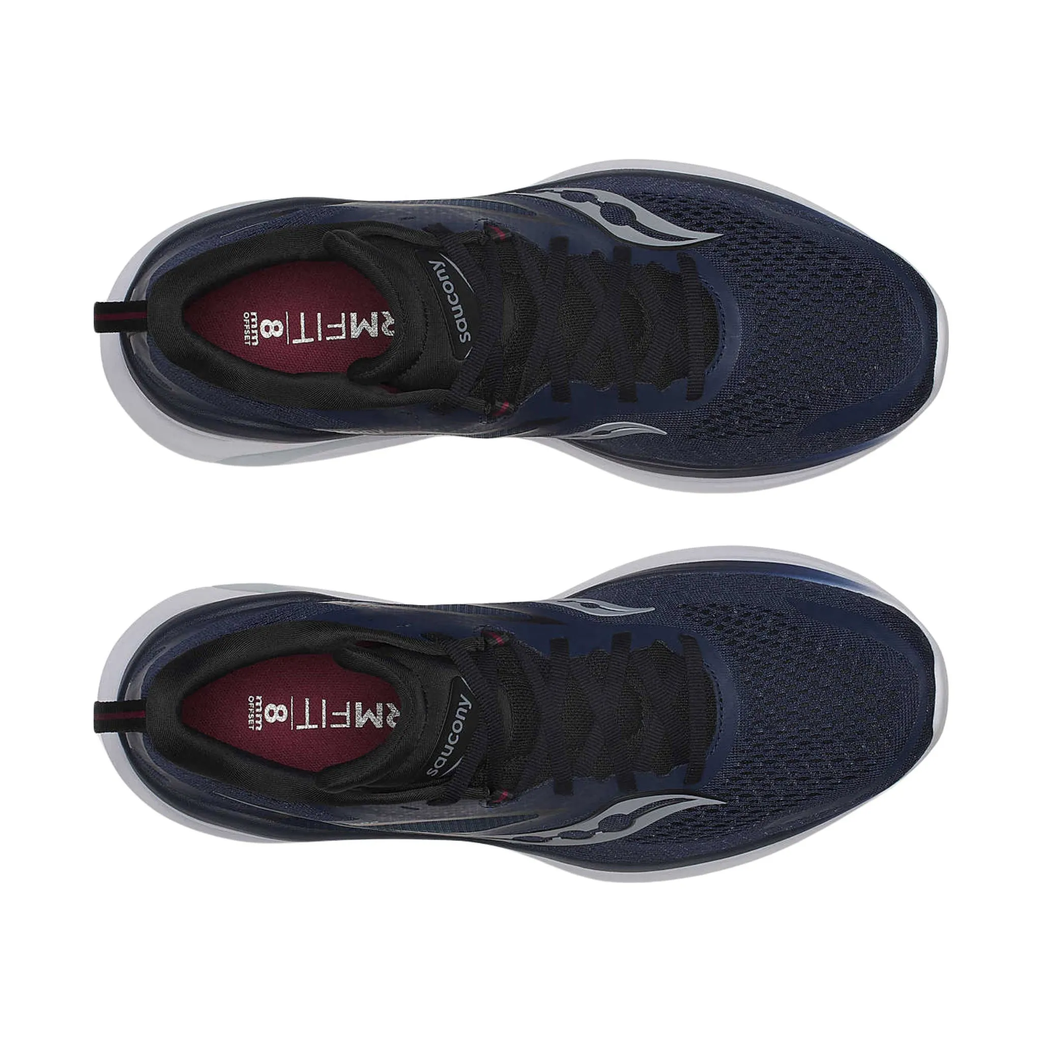 Saucony Men's Omni 22 Running Shoes - Navy/Currant