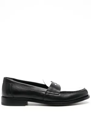 Scarosso two-tone loafers