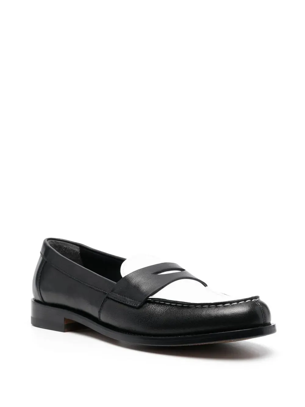 Scarosso two-tone loafers