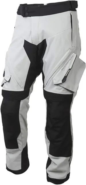 ScorpionEXO Yosemite Mens All Season Water Resistant Windproof Textile Adventure Touring Motorcycle Pants with CE-Rated Armor