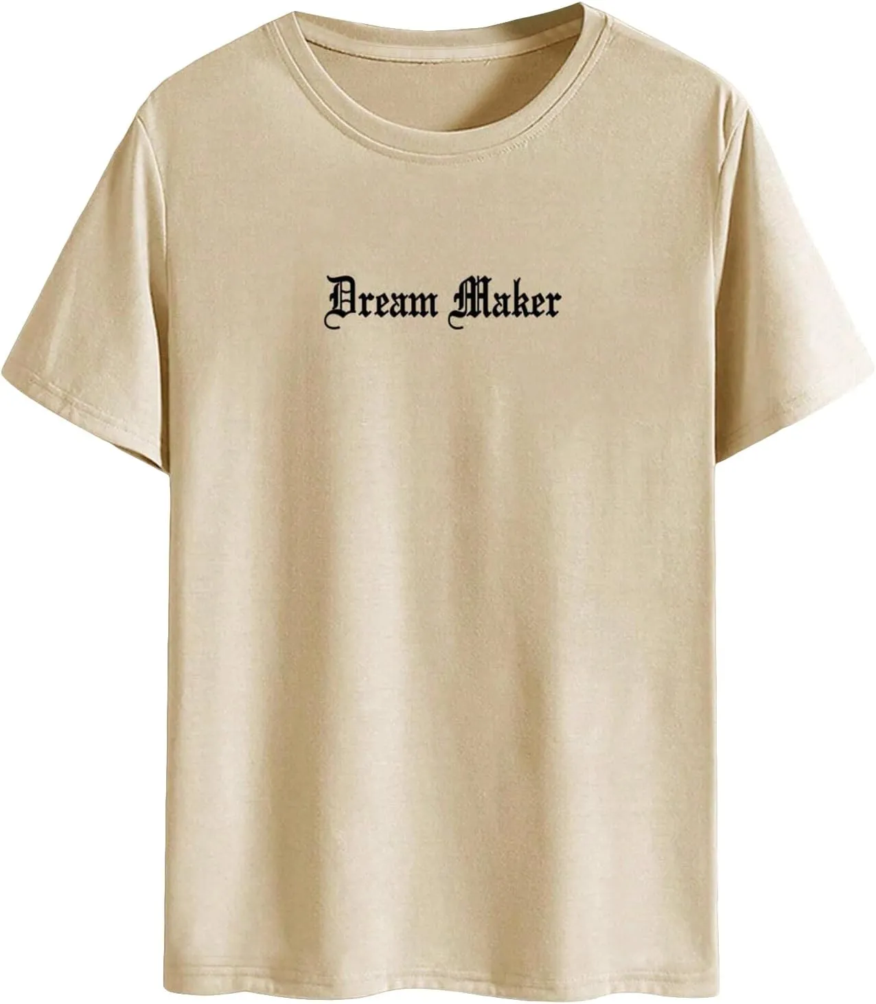 SHENHE Men's Graphic Floral Letter Print Short Sleeve Round Neck T Shirt Tee Tops