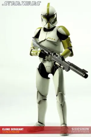 Sideshow Collectibles Militaries of Star Wars 12 Inch Deluxe Action Figure Clone Trooper Sergeant Phase 1