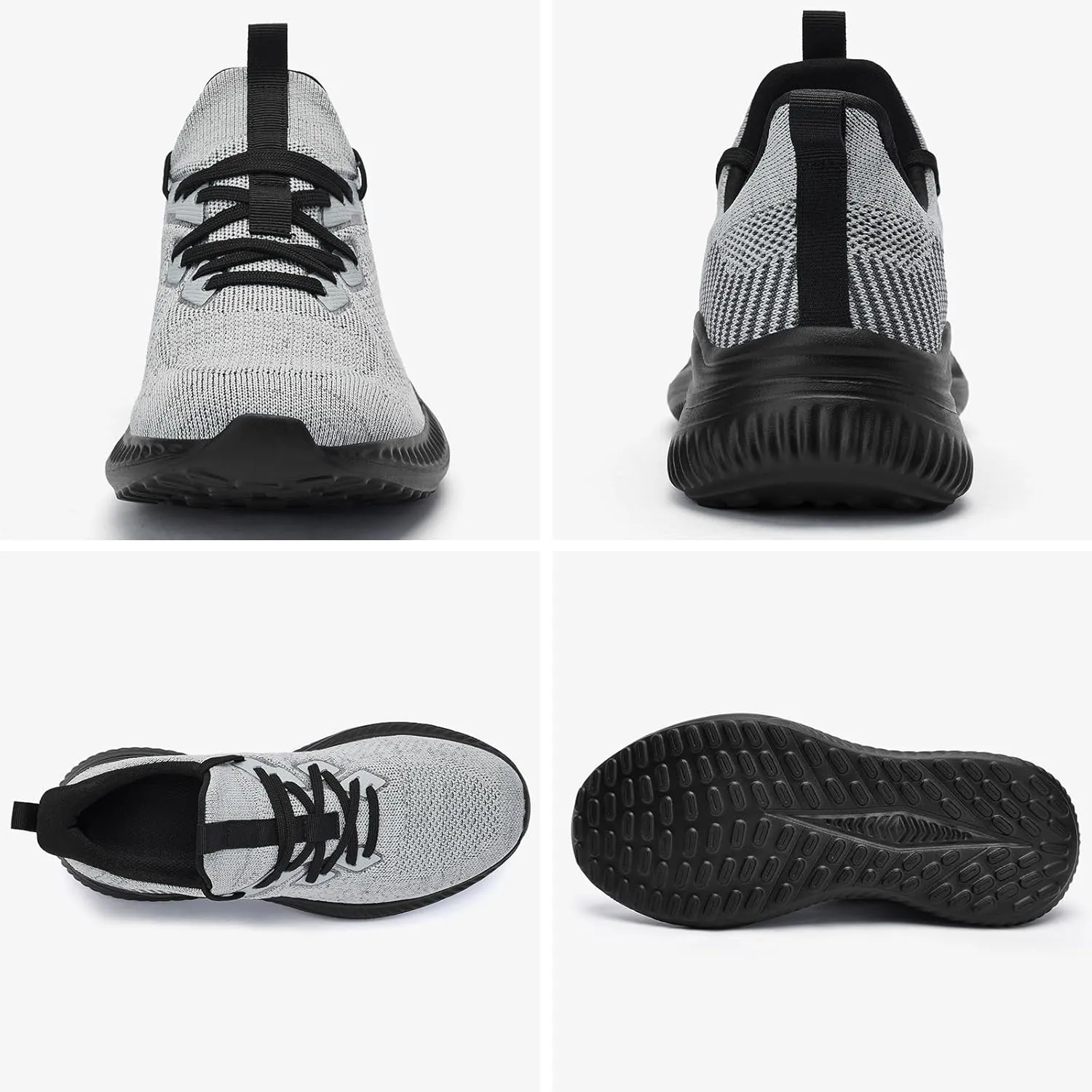 Slow Man Mens Walking Sneakers Wide Width Slip on Tennis Shoes,Lightweight Breathable Running Shoes,Ideal for Athletic Workout Gym Jogging and Casual Wear