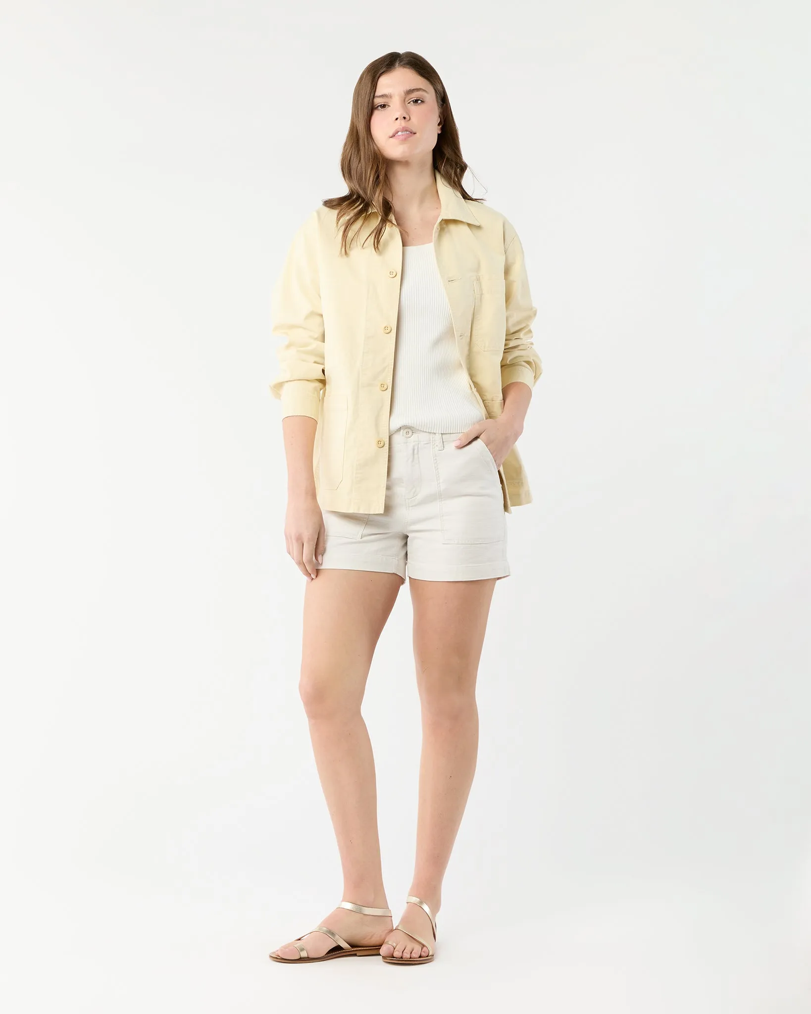 Surplus Short in Canvas