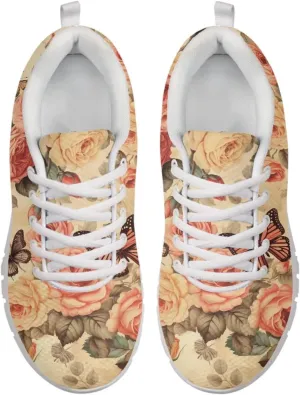 SYtrade Womens Walking Shoes Slip On Sneaker White Sole Flat Canvas Shoes