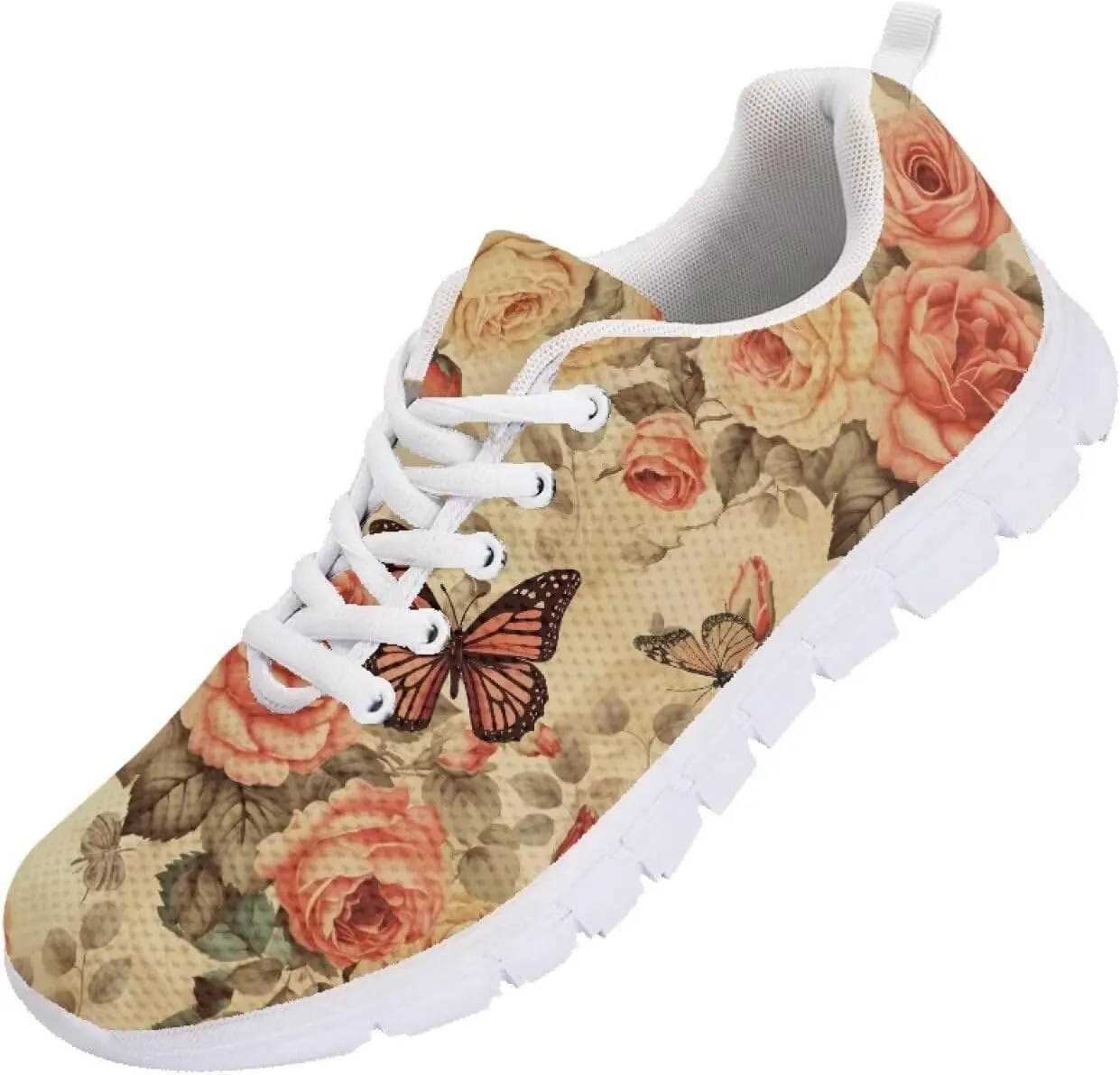 SYtrade Womens Walking Shoes Slip On Sneaker White Sole Flat Canvas Shoes