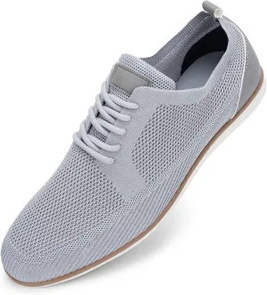 TFO Men's Mesh Sneakers Breathable Shoes Lightweight Non-Slip Lace Up