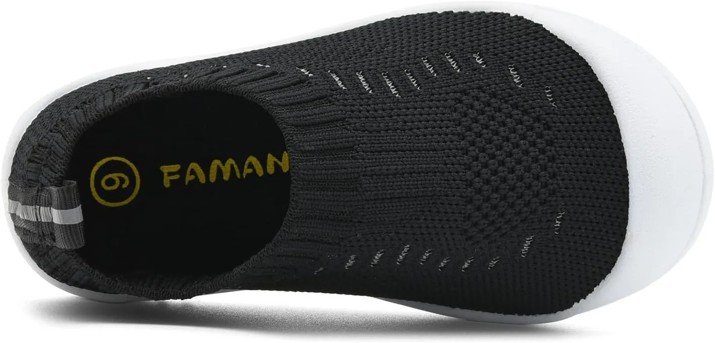 Toddler Shoes Boy Girl First Walker Shoes Toddler Walking Running Shoes Lightweight Breathable Mesh Barefoot Sneakers For Kids