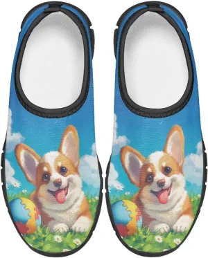 TODIYADDU Cute Lightweight Shoes for Girls Athletic Slip On Sneakers Casual Footwear
