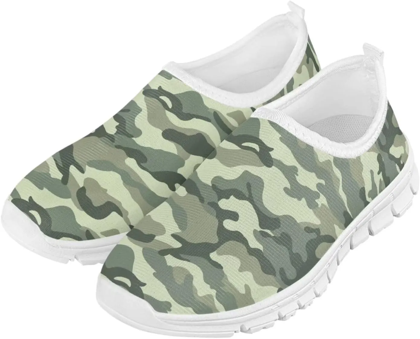 TODIYADDU Soccer Basketball Sports Lover Shoes for Boys Athletic Slip On Sneakers, White