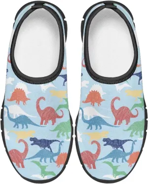 TODIYADDU Soccer Basketball Sports Lover Shoes for Boys Athletic Slip On Sneakers