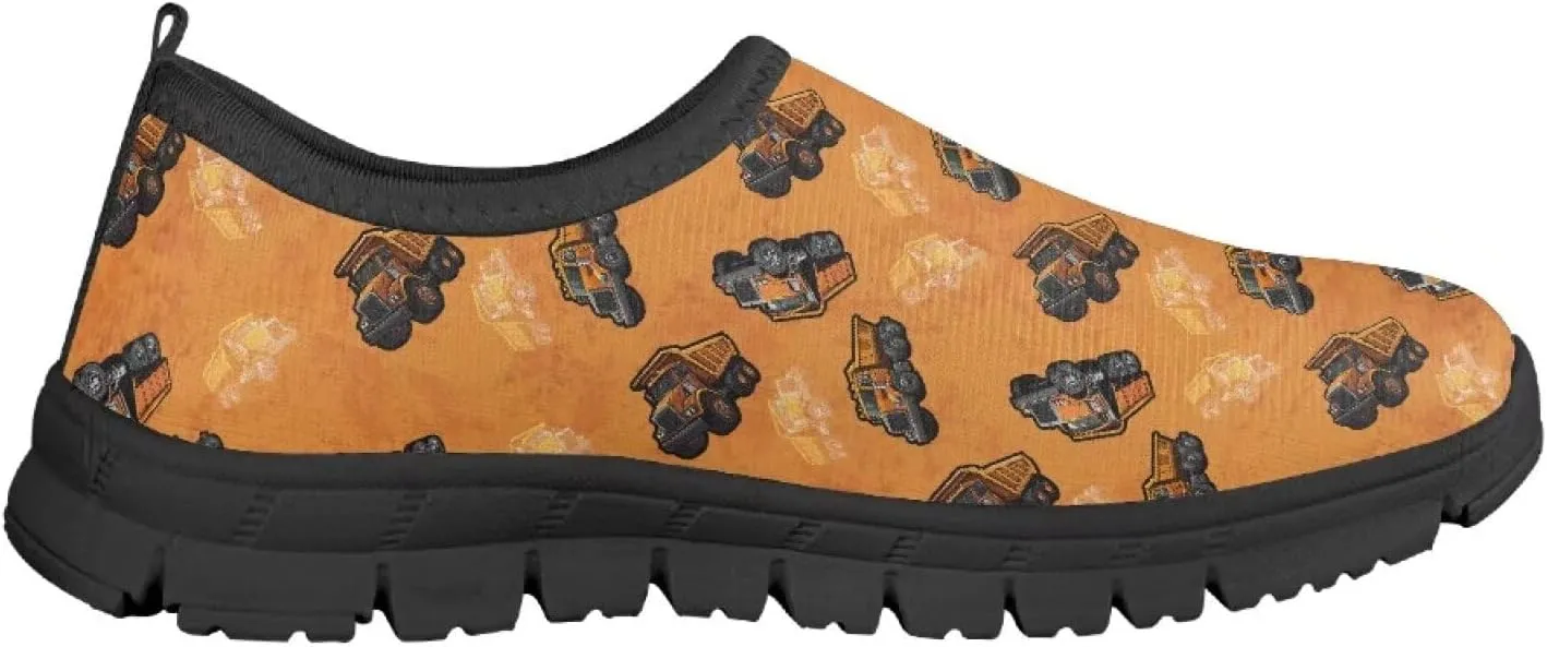 TODIYADDU Soccer Basketball Sports Lover Shoes for Boys Athletic Slip On Sneakers