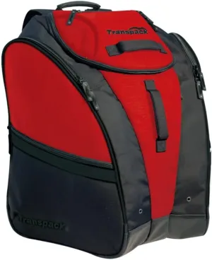 TRANSPACK Competition Pro Ski Boot Bag 2022 - Red-Charcoal Electric