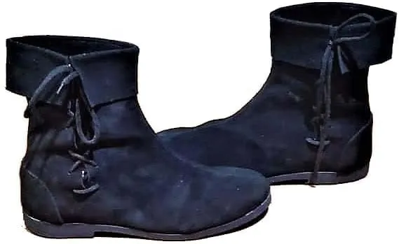 UK Armor Medieval Leather Shoes Renaissance footwear Viking Shoes