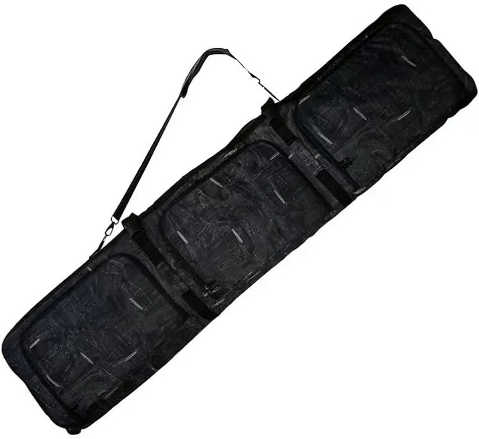 UNISTRENGH Padded Snowboard Bag with Wheels - Air Travel Bag for Board, Boots, Helmet, Clothes and Snow Skiing Gear Equipment