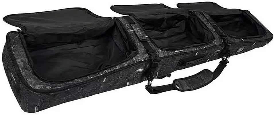 UNISTRENGH Padded Snowboard Bag with Wheels - Air Travel Bag for Board, Boots, Helmet, Clothes and Snow Skiing Gear Equipment