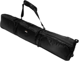 UNISTRENGH Wheelie Ski Snowboard Bag for Air Travel Fully Padded Waterproof Snowboard Backpack with Wheels, Snow Board Duffel Carry Bag