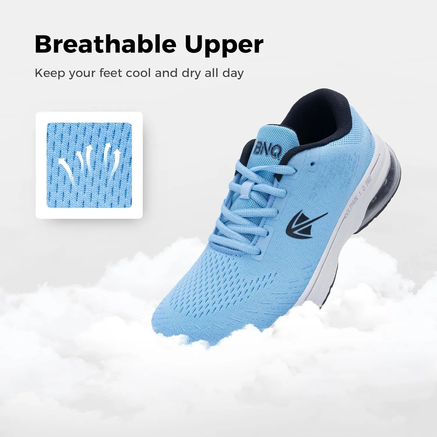 Wide Toe Box Shoes for Women Air Running Plantar Fasciitis Shoe Arch Support Walking Tennis Orthotic Breathable Extra Wide Width Athletic Sneakers US6-11