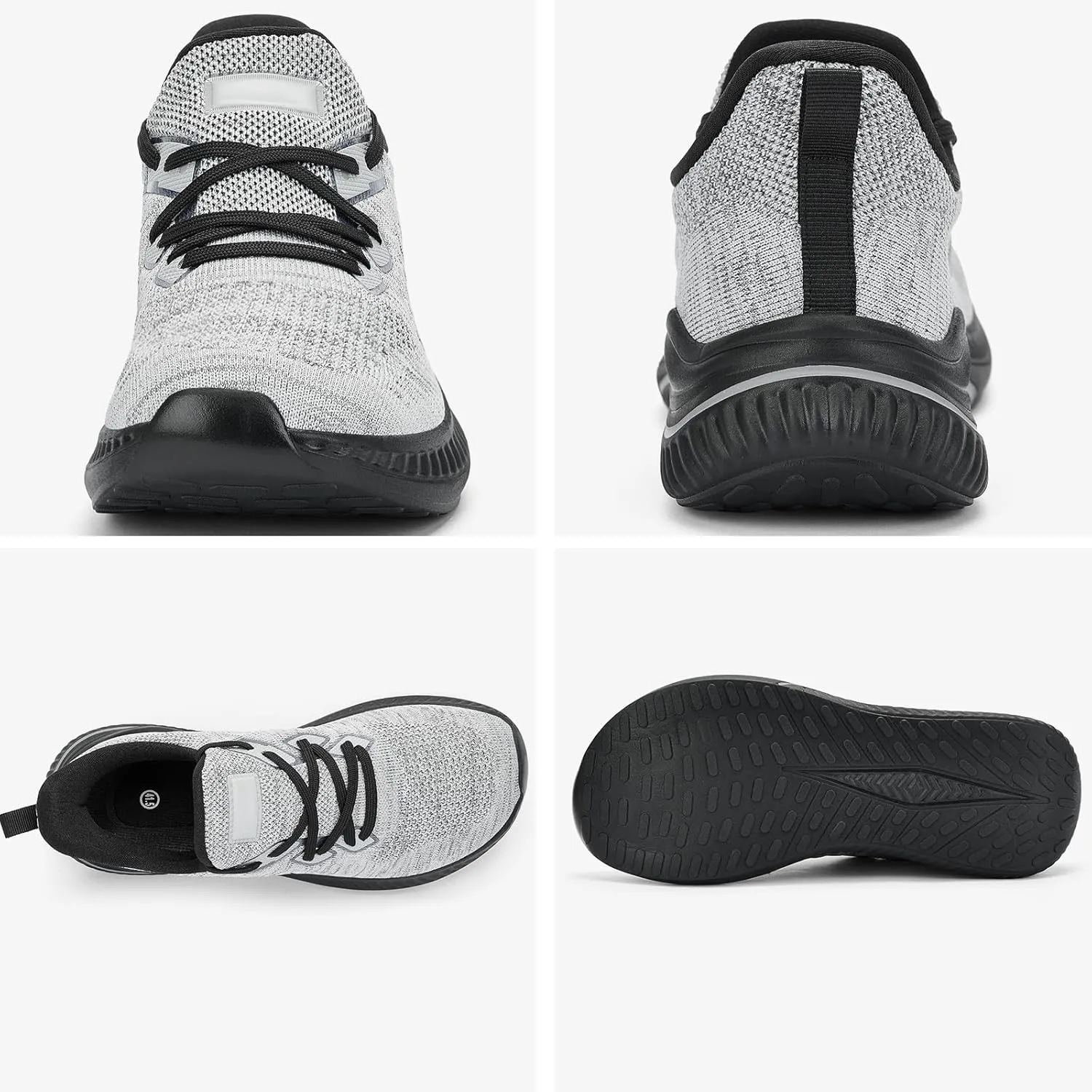 Wide Walking Shoes for Men Slip On Mens Running Shoes Tennis Shoes Lightweight Breathable Walking Sneakers Workout Gym Wide Sneakers