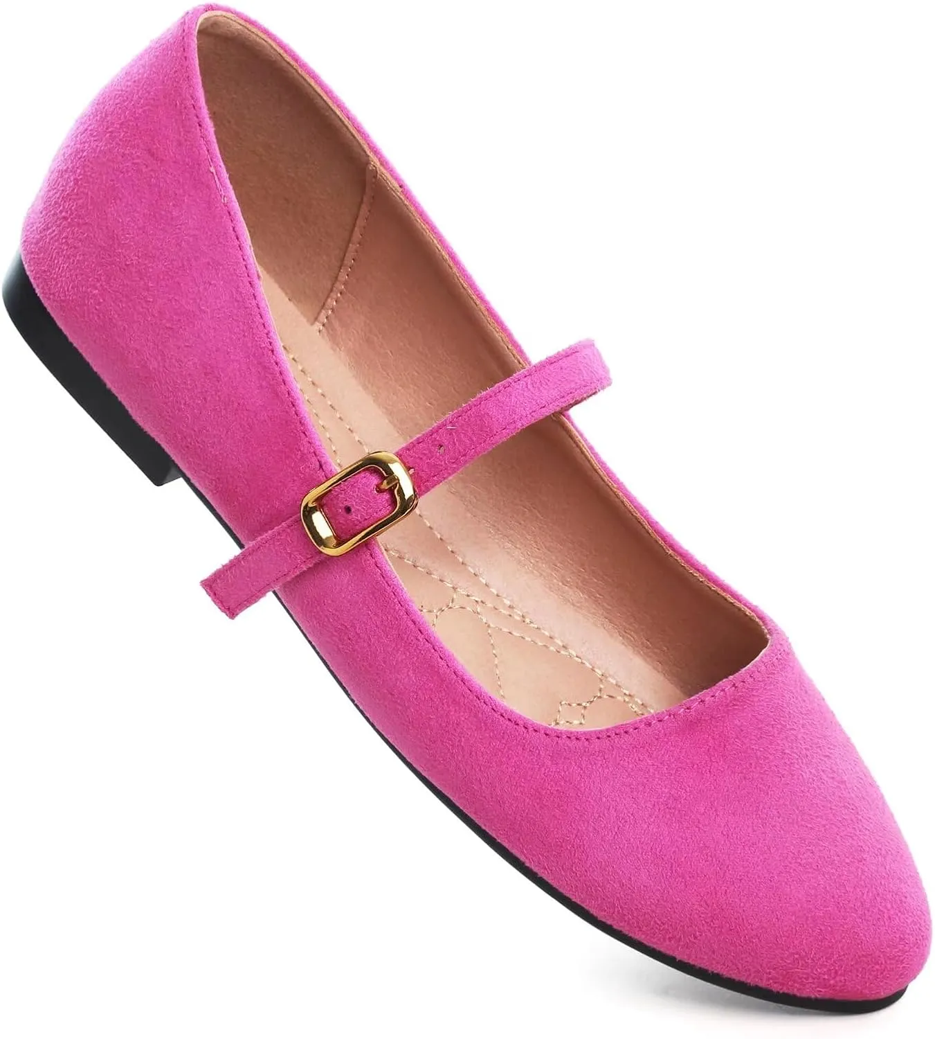 Women Classy Cute Bow-Knot Ballet Flats Round Toe Daily Cozy Comfort Slip on Flat Shoes