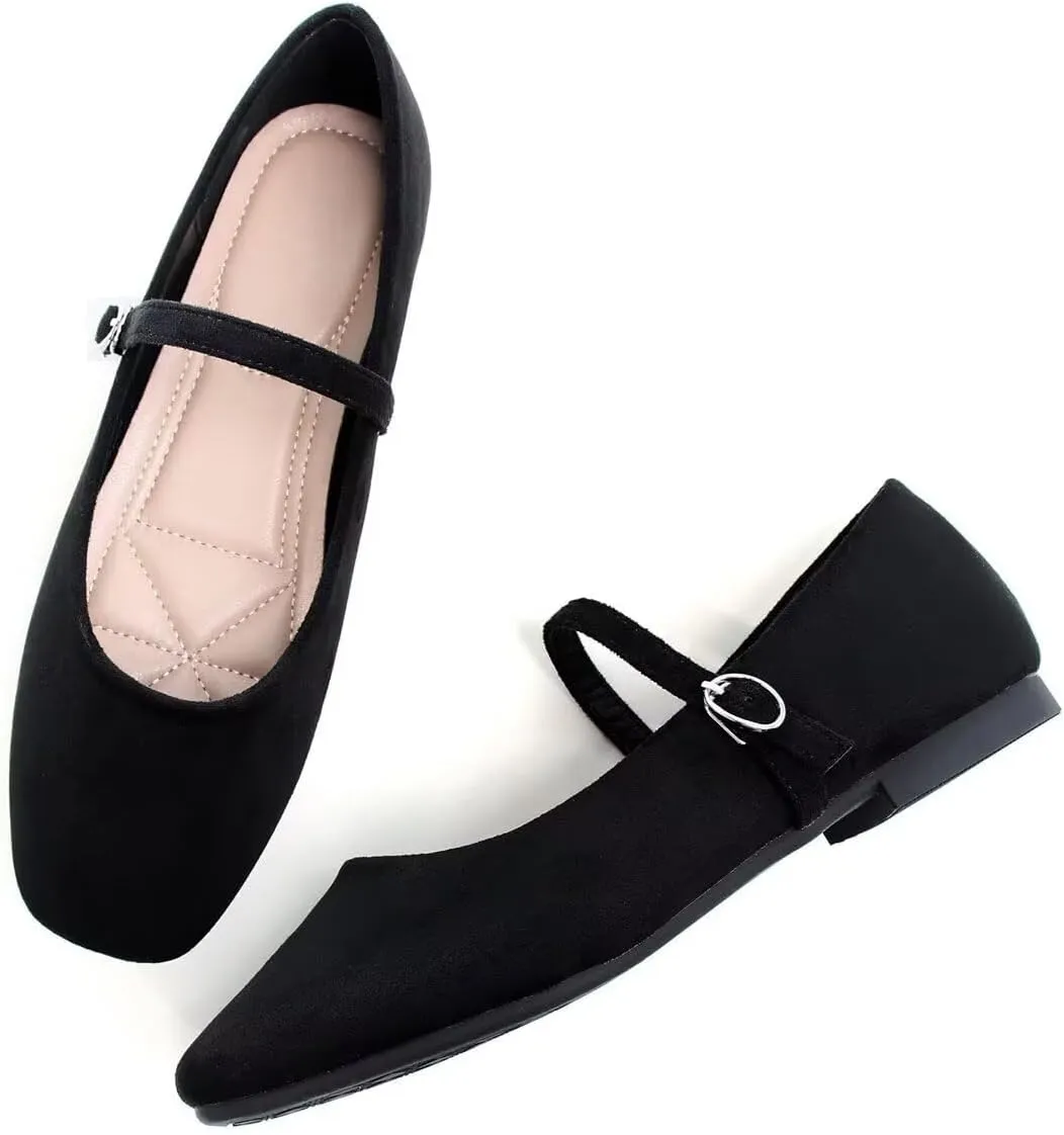 Women Classy Cute Bow-Knot Ballet Flats Round Toe Daily Cozy Comfort Slip on Flat Shoes