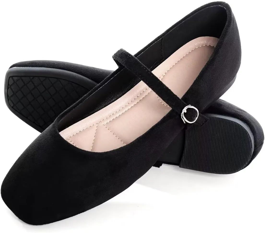 Women Classy Cute Bow-Knot Ballet Flats Round Toe Daily Cozy Comfort Slip on Flat Shoes