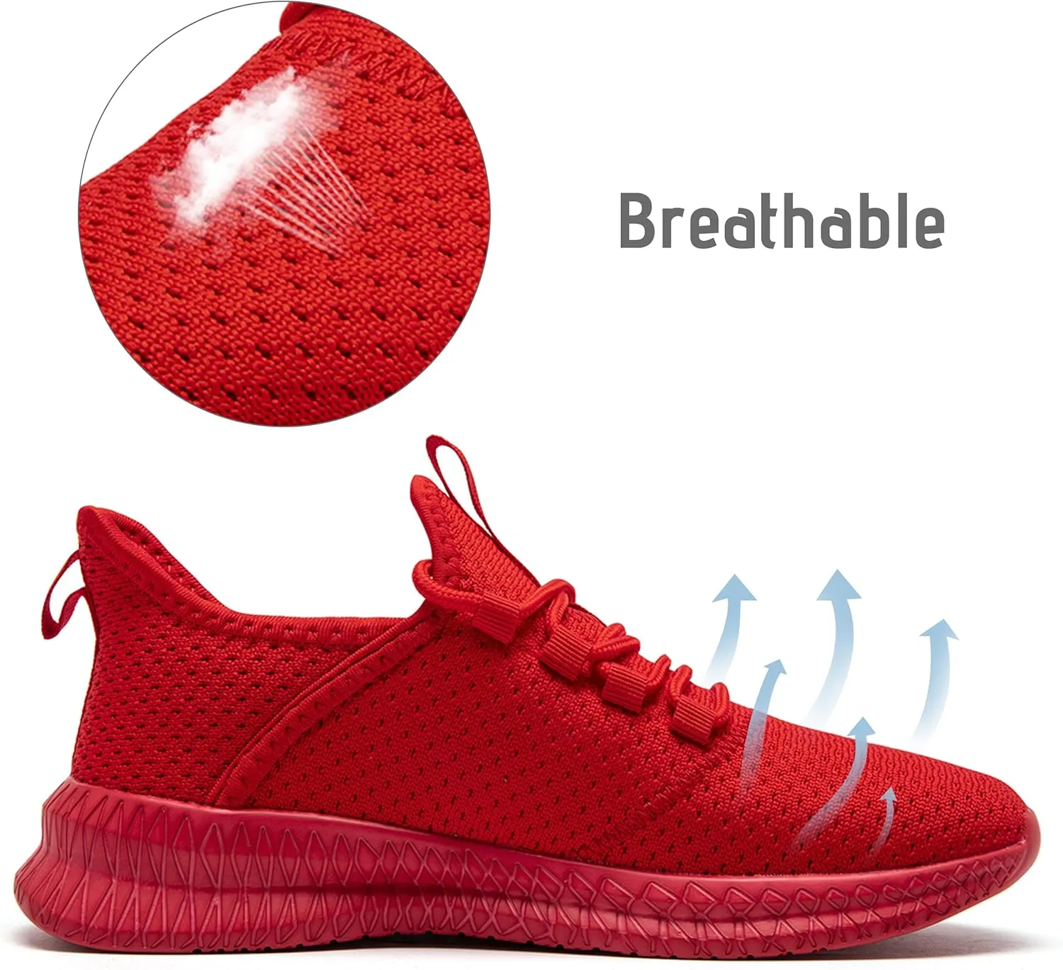 Women Running Shoes Tennis Walking Gym Sneakers Athletic Slip on Workout Sport Shoe