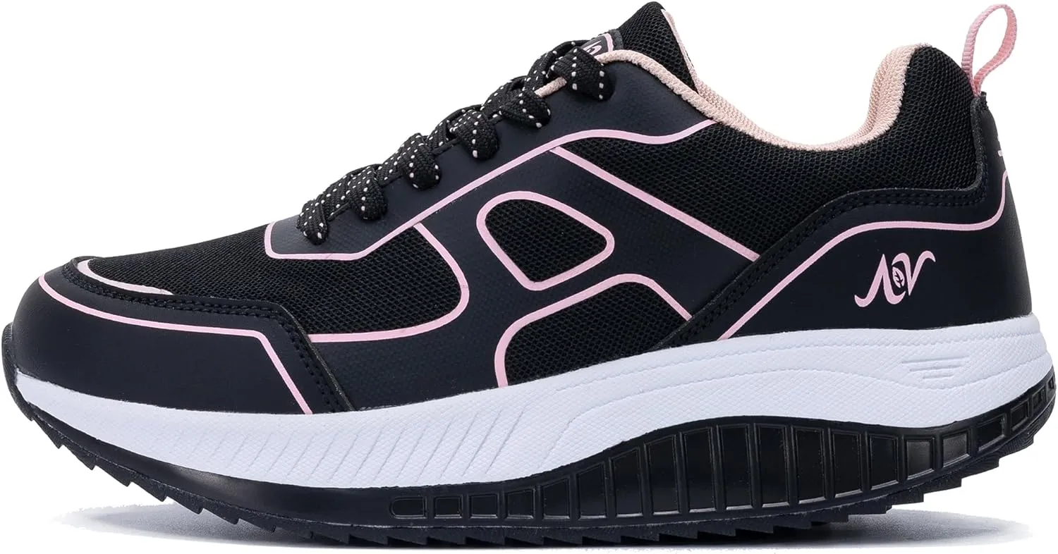 Women's Walking Shoes with Arch Support Orthotic Plantar Fasciitis Sneakers Tennis Running Shoes
