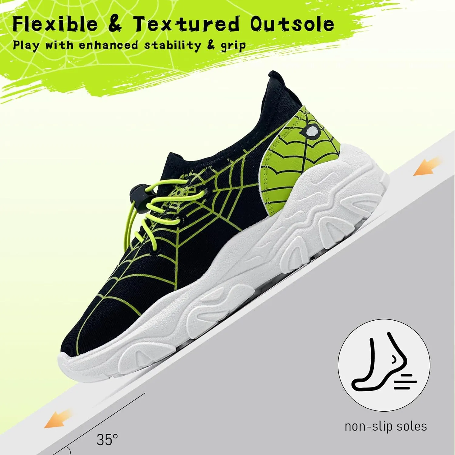 xinran & shengli Kids Boys Tennis Running Sneakers Girls Slip on Shoes Athletic Lightweight Gym Walking School Sport Shoes Toddlers Little Big Kids
