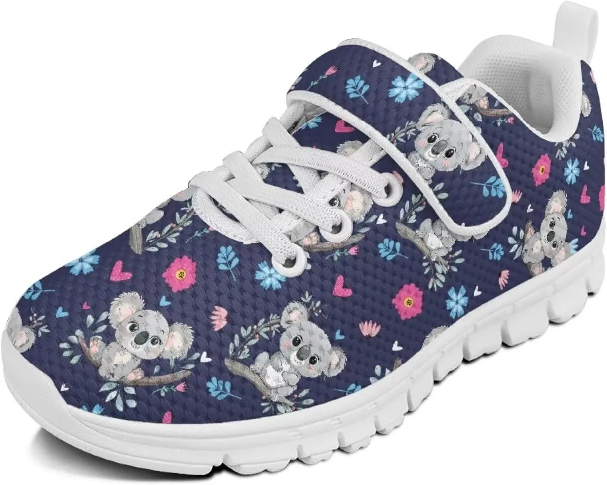 YEXIATODO Boys' Girls' Shoes Lightweight Slip On Casual Running Shoes Breathable Athletic Shoes Sneakers Size 13-2.5 Kids