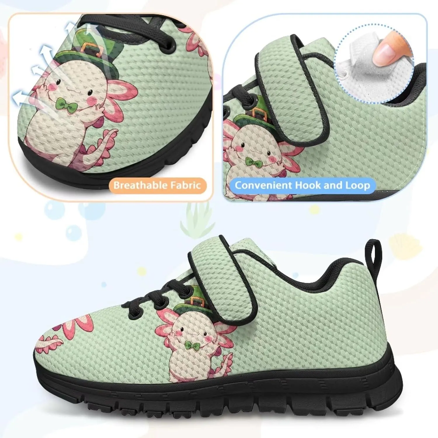 YEXIATODO Girl Boys Slip-On Sneakers Toddler/Little Kid/Big Kid Lightweight Fashion Breathable Tennis Walking Shoes 11-2.5