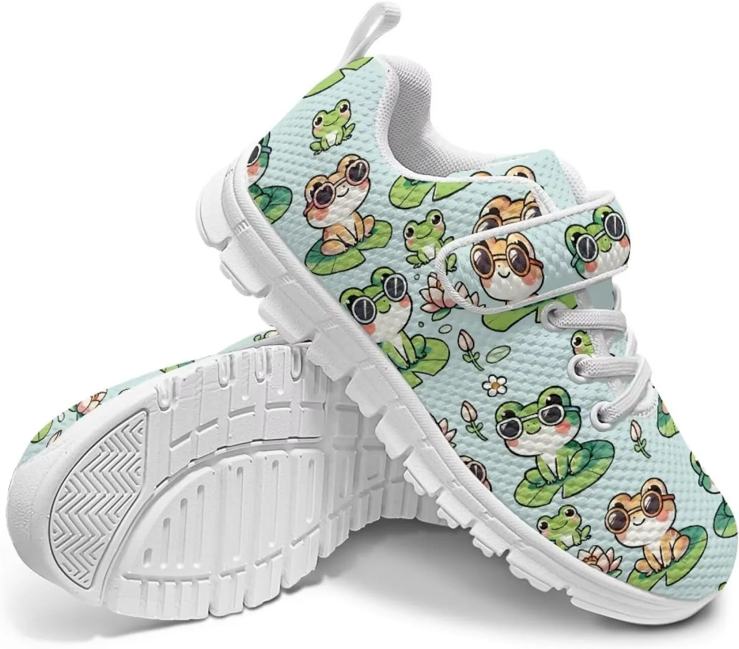 YEXIATODO Little Kids Sneakers Slip On Tennis Shoes Low Top Lace Up Running Shoes Girls Boys School Shoes US Size 1-13