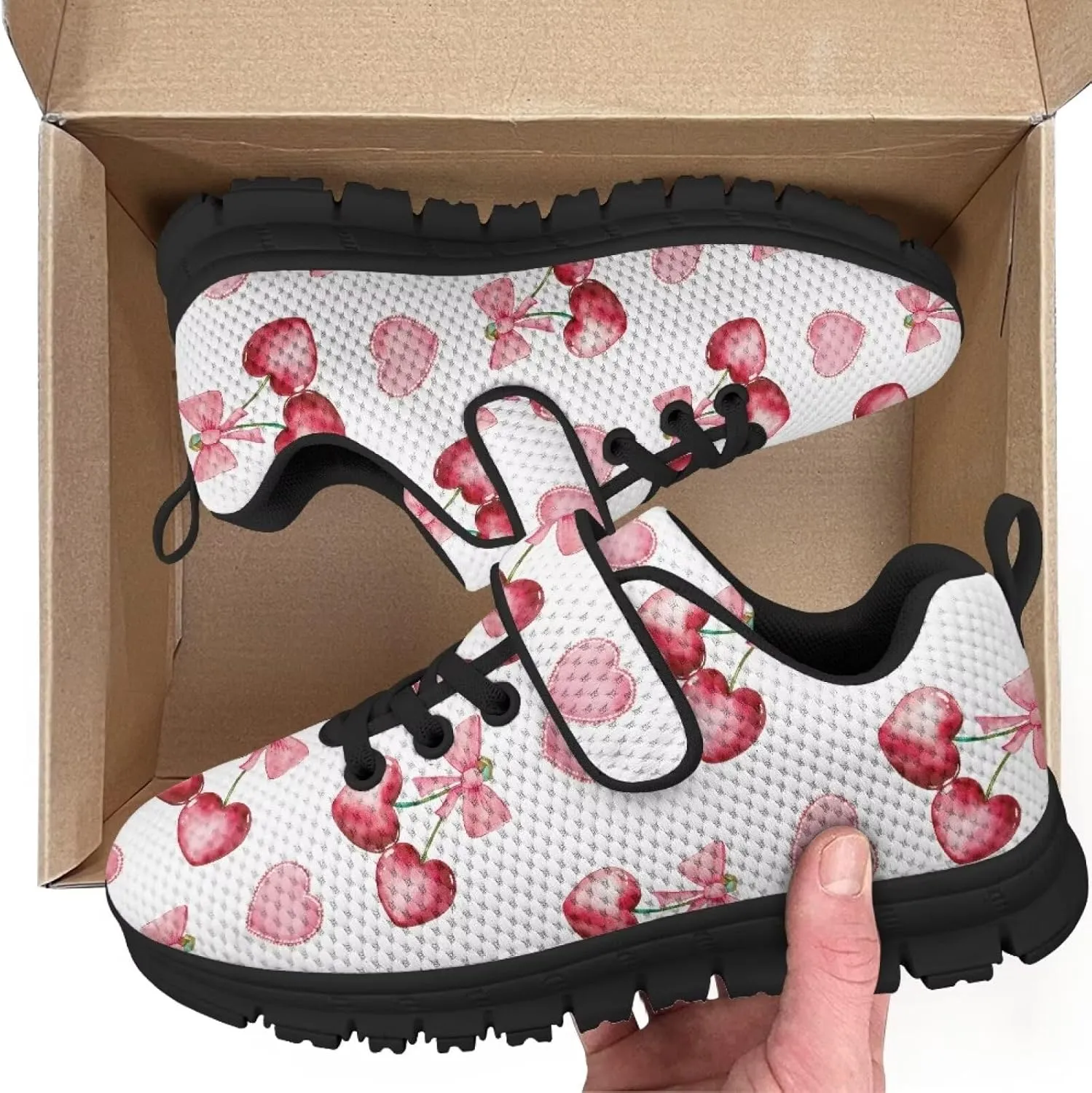 YEXIATODO Sneakers for Girls Boys Toddlers Slip on Shoes Hands Free Shook and Loop chool Shoes Athletic Shoes 1-13